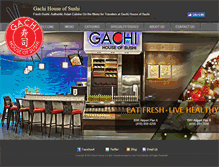 Tablet Screenshot of gachisushi.com